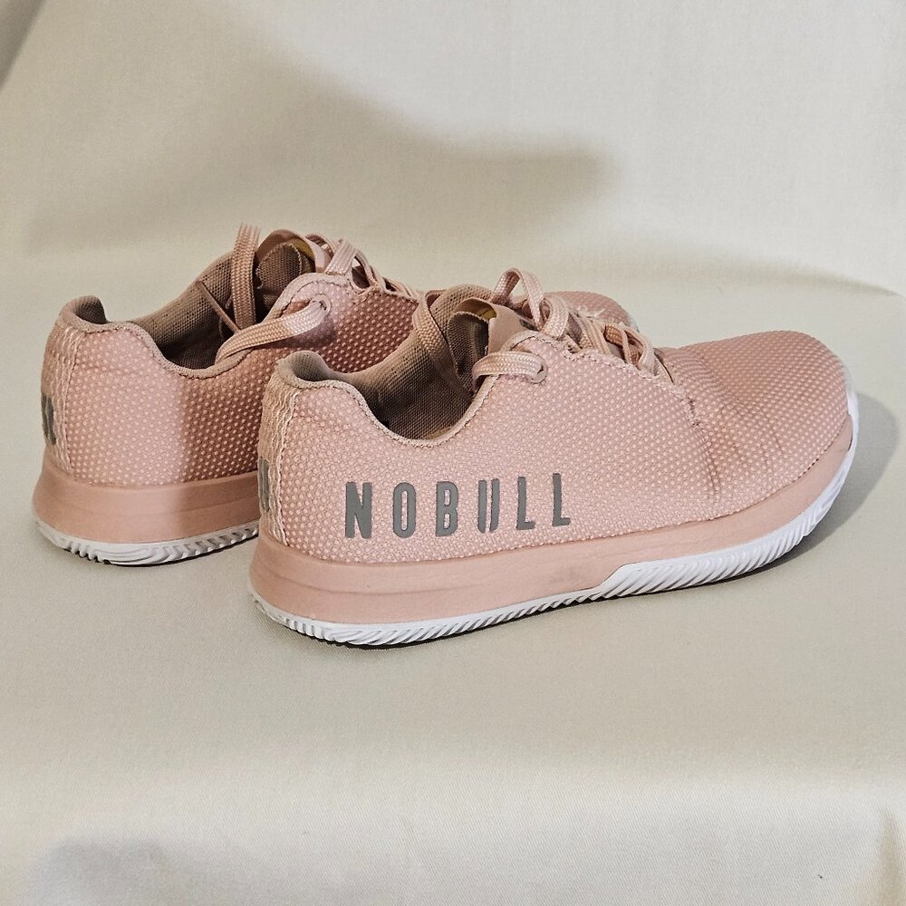 NOBULL Women's Court Trainer - Dusty Rose White - Size 7